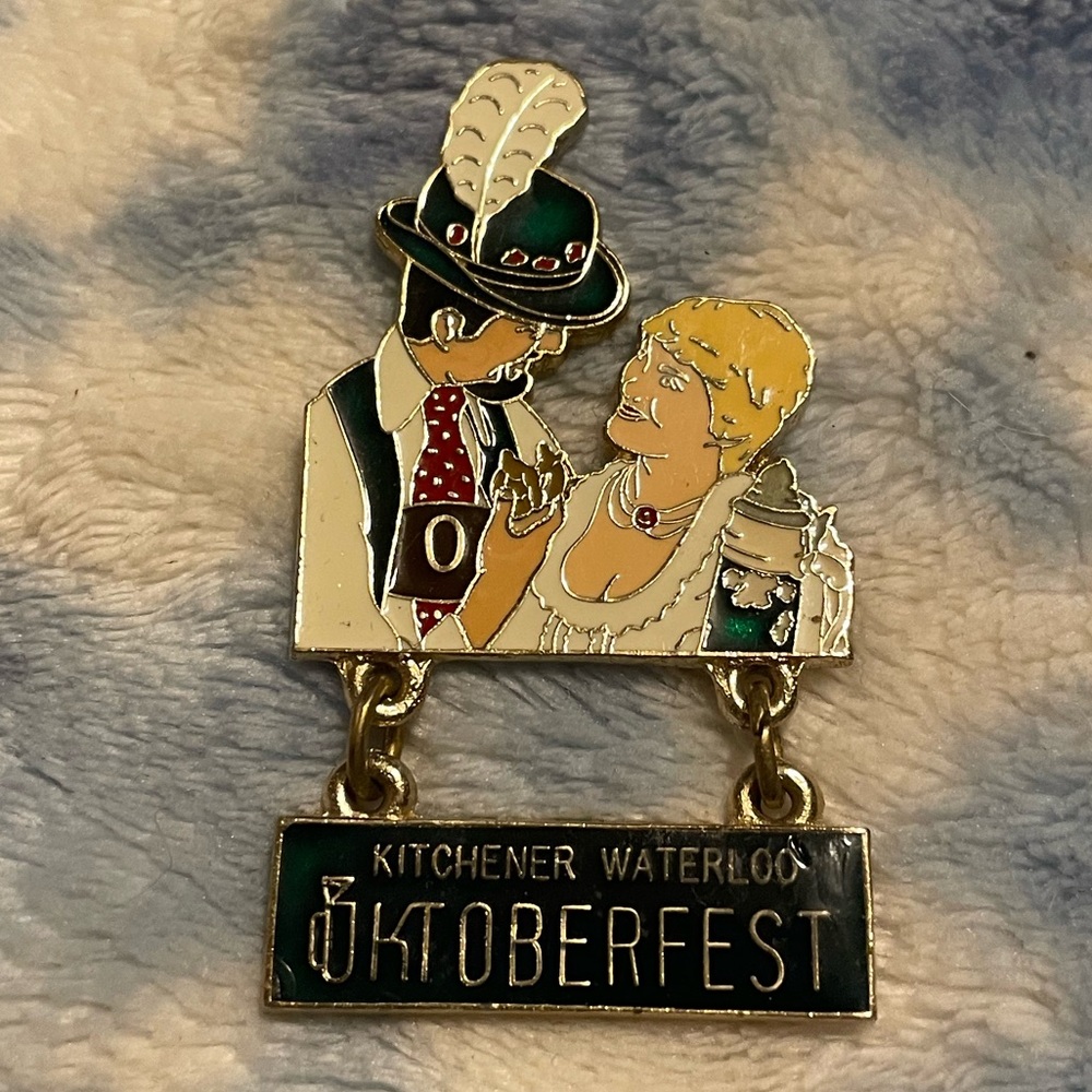 Vintage Canadian Kitchener-Waterloo Oktoberfest Pin